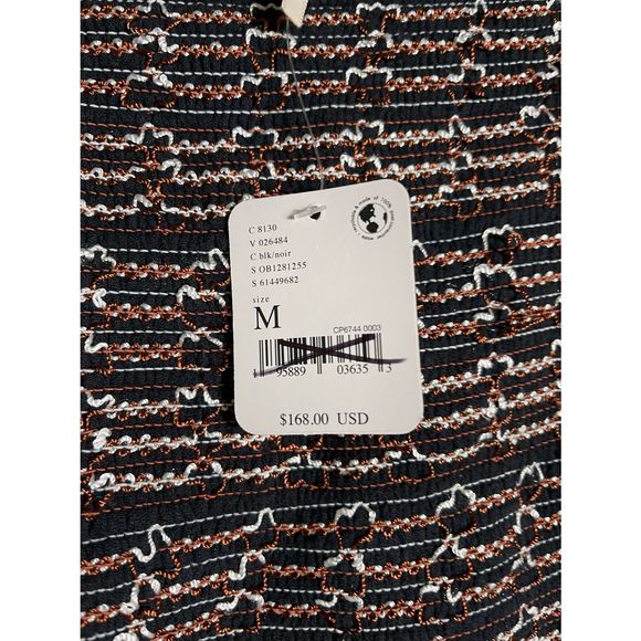 New Free People Dahlia Embroidered Maxi Dress Floral Puff Sleeves $168 sz Medium - Picture 4 of 5